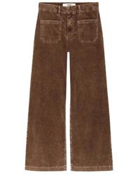 Five Jeans - Broeken ,Bruin ,Broeken - Lyst
