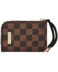 Sprayground - Accessoires ,Veelkleurig ,Reliëf Check Wallet Haai - Lyst