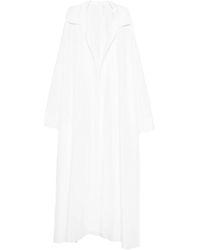 Norma Kamali - Midi-Jurk Met Lange Mouwen - Lyst