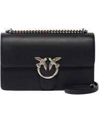 Pinko - Love One Classic Schoudertas - Lyst