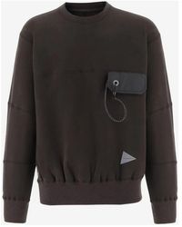 and wander - Sweatshirts - Lyst