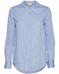 Heartmade - Overhemden ,Blauw ,Katoen Maple Shirt - Lyst