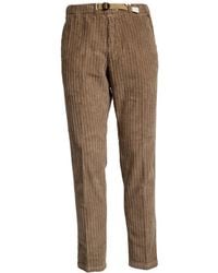 White Sand - Slim-Fit Trousers - Lyst