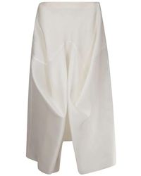 KHAITE - Eleganter sawyer rock für frauen - Lyst