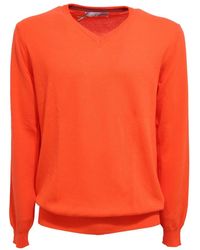 Daniele Alessandrini - V-Neck Knitwear - Lyst