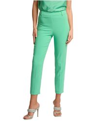Kocca - Broeken ,Groen ,Stijlvolle, Heldere, Slank Gesneden Broek - Lyst