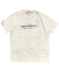 President's - Magliette in cotone dal taglio regolare - Lyst