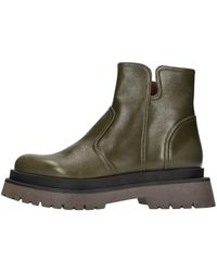 Chie Mihara - Schoenen ,Groen ,Leer Tamujo 47 Enkellaarsjes - Lyst