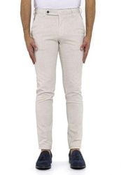 BERWICK  1707 - Slim-Fit Trousers - Lyst
