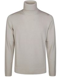 Drumohr - Truien & Vesten ,Wol Merino Wol Coltrui Trui - Lyst