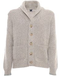 Fedeli - Button Cardigan L/S Gebreide Trui - Lyst