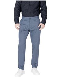 ARMANI EXCHANGE - Slim-Fit Trousers - Lyst