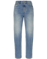Gucci - Slim Fit Katoenen Denim Broek - Lyst