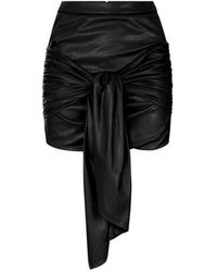 Elisabetta Franchi - Leather Skirts - Lyst