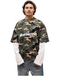 Equalite - Tops ,Veelkleurig ,Enzo Double Layer Longsleeve - Lyst