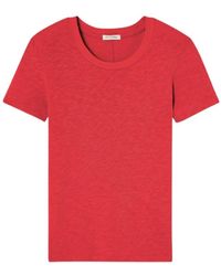 American Vintage - Rotes son28ge t-shirt - Lyst