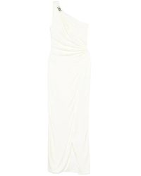 Versace - Viscose-Jersey Gedrapeerde Galajurk - Lyst