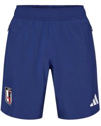 adidas - Fitness ,Blauw ,Polyester Tiro Travel Shorts - Lyst