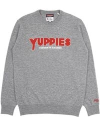 MC2 Saint Barth - Truien & Vesten ,Grijs ,Wol Heron Light Sweater - Lyst