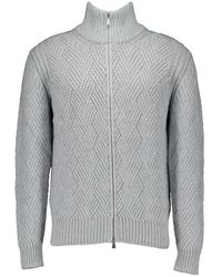 Gran Sasso - 10155/19654 Zip-Through Sweatshirt - Lyst