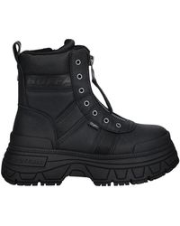 Buffalo - Fusion Front Zip Enkellaars - Lyst