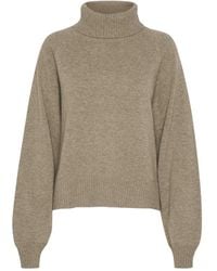 Gestuz - Kurzer Pullover Mit Hohem Kragen - Lyst