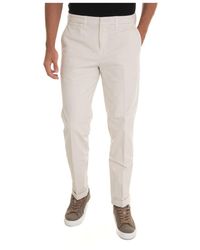 Fay - Slim-Fit Trousers - Lyst