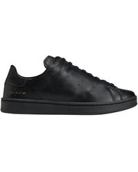 Y-3 - Schoenen ,Zwart ,Leer Diagonal Stan Smith - Lyst