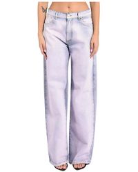 MSGM - Straight Jeans - Lyst