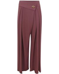 Rinascimento - Broeken ,Rood ,Pantalone A Palazzo - Lyst