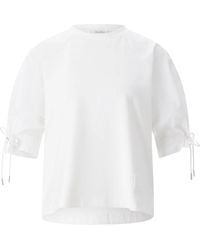Max Mara - Tops ,Wit ,Katoen T-Shirts - Lyst
