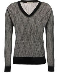 Ballantyne - Knitwear > v-neck knitwear - Lyst