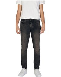 HUGO - Slim-Fit Jeans - Lyst