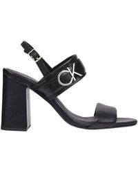 Calvin Klein - Flat sandals - Lyst