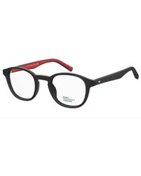Tommy Hilfiger - Montatura occhiali da sole grigio opaco - Lyst