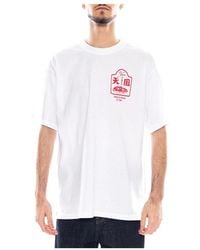 Edwin - Tops ,Wit ,Katoen Tonkatsu Ts - Lyst