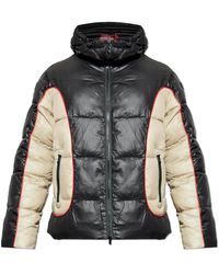 DIESEL - Contrast Panel Puffer Jacket - Lyst