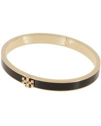 Tory Burch - Pulsera Kira De Esmalte Con Cierre De Doble T, Mujer, Talla - Lyst