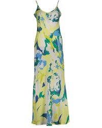 Amélie & Amélie - Gelbes Ozean Kleid - Lyst
