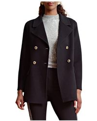 byTiMo - Jassen ,Zwart ,Wol Elegante Wollen Blazer - Lyst