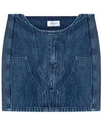 Off-White c/o Virgil Abloh - Rokken ,Blauw ,Denim Denim Rok - Lyst
