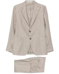 Tagliatore - Kostuums ,Grijs ,Wol Montecarlo Single-Breasted Suit - Lyst