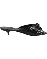 Dolce & Gabbana - Heeled Mules - Lyst