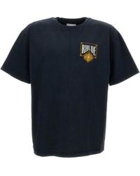 Rhude - Tops ,Zwart ,Katoen Playing Card Tee - Lyst