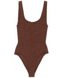 Hunza G - Square Neck Swim - Lyst