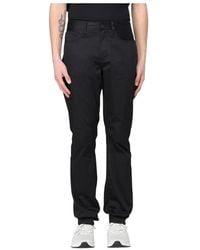 ARMANI EXCHANGE - Straight Trousers - Lyst