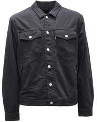 Schott Nyc - Jassen ,Zwart ,Denim Vintage Usmc Denim Jacket - Lyst