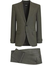 BOSS - Single Breasted Suit - Lyst