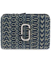 Marc Jacobs - Accessoires ,Blauw ,Leer Wallets & Cardholders - Lyst