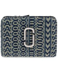 Marc Jacobs - Accessoires ,Blauw ,Leer Wallets & Cardholders - Lyst